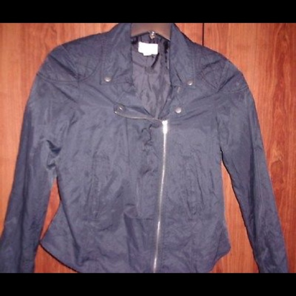 CONVERSE, Black Fashion Zipper Jacket, Sz XL